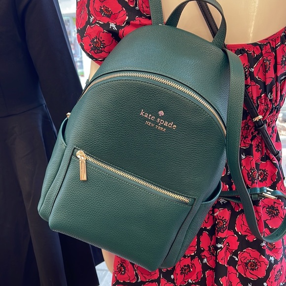 Kate Spade Leila Dome Backpack 
COLOR:
Deep Jade
NWT - Picture 3 of 16